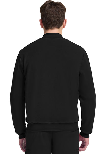 Cherokee Infinity Pursuit Scrubs Men's Bomber Jacket IN528 BLKN