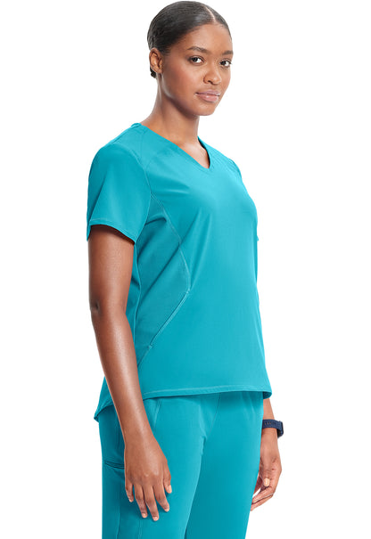 Blusa médica Cherokee Infinity GNR8 con cuello en V IN620A