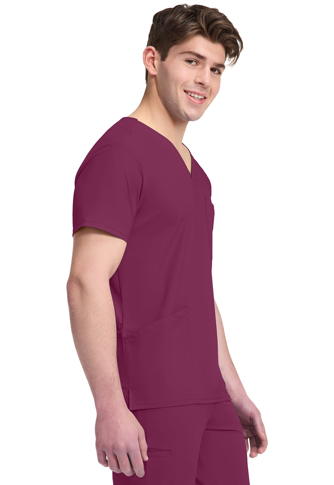 Cherokee Infinity Pursuit Scrubs Men's V Neck Top IN651A