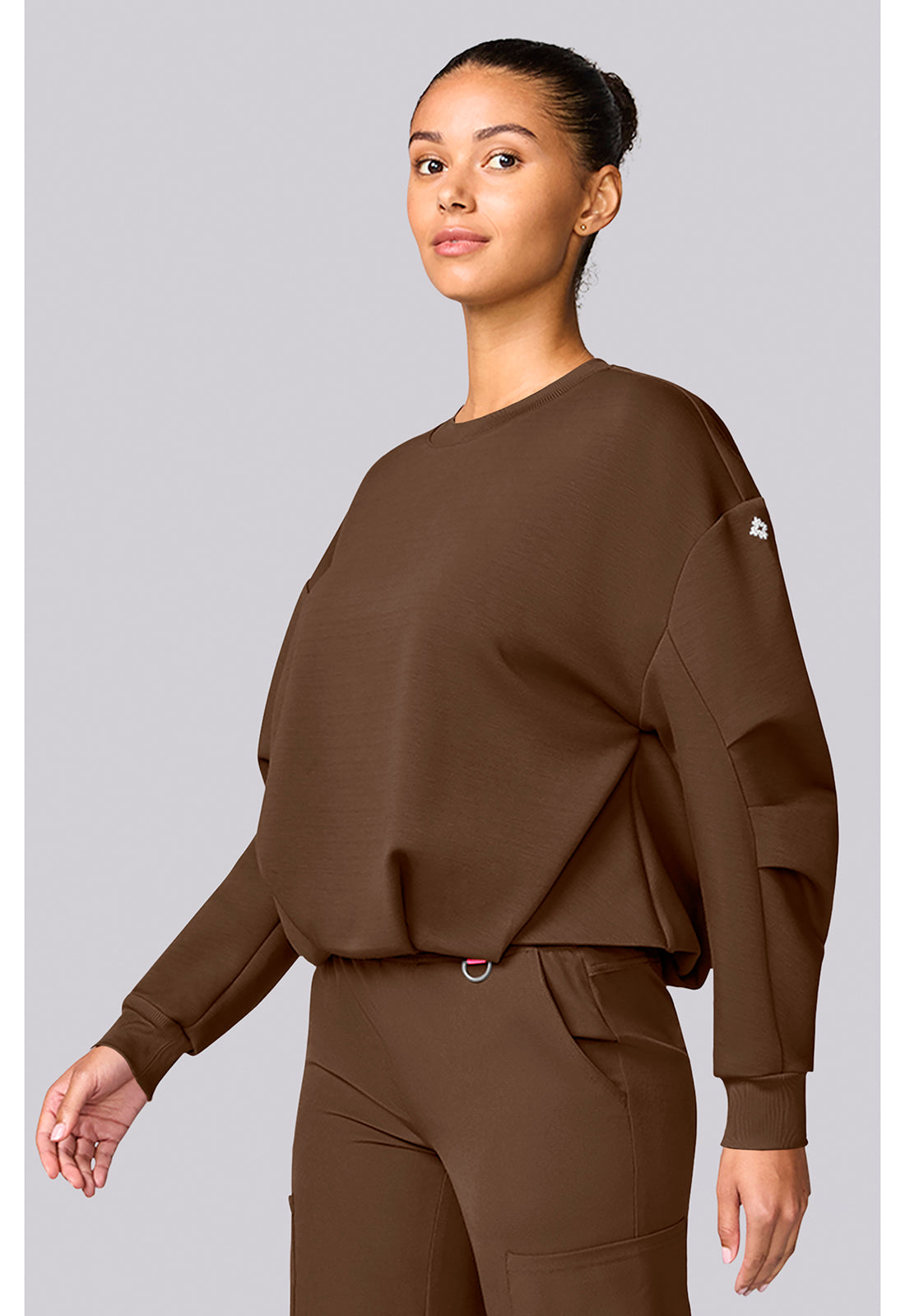 Med Couture LifeStyle Scrubs Bubble Pullover MC00002