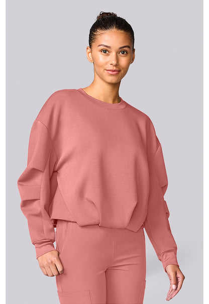Med Couture LifeStyle Scrubs Bubble Pullover MC00002