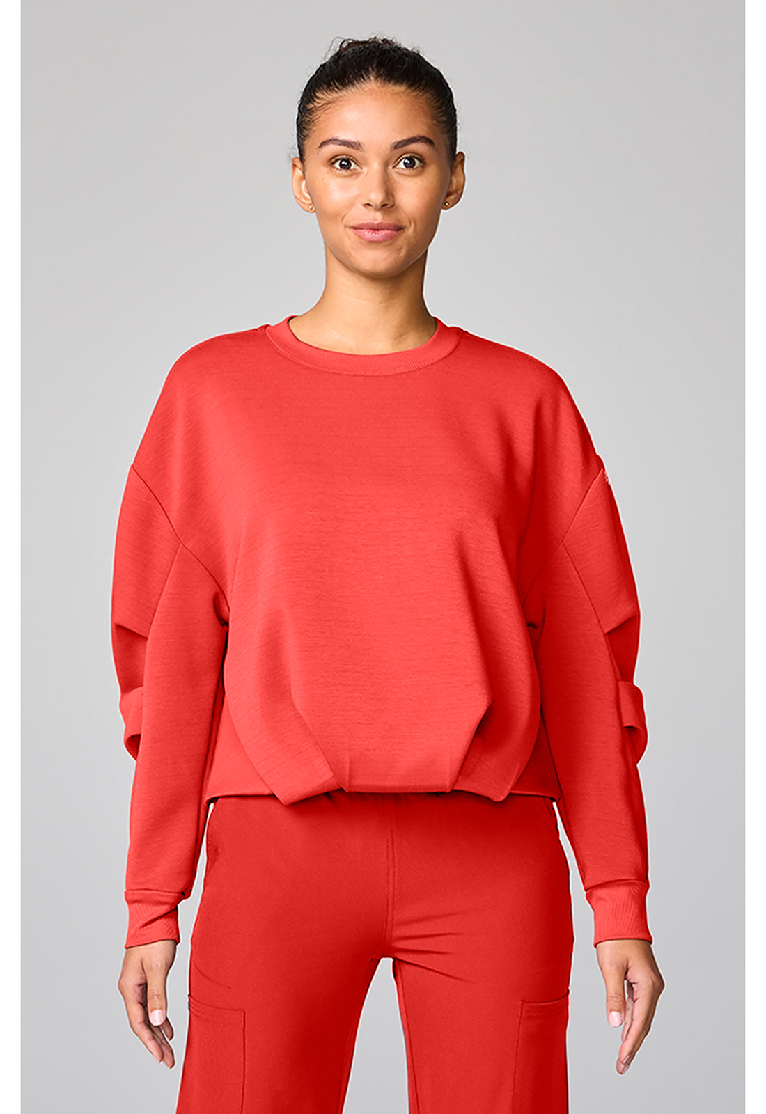 Med Couture LifeStyle Scrubs Bubble Pullover MC00002