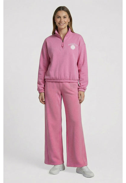 Med Couture LifeStyle Scrubs Half Zip Pullover MC00026