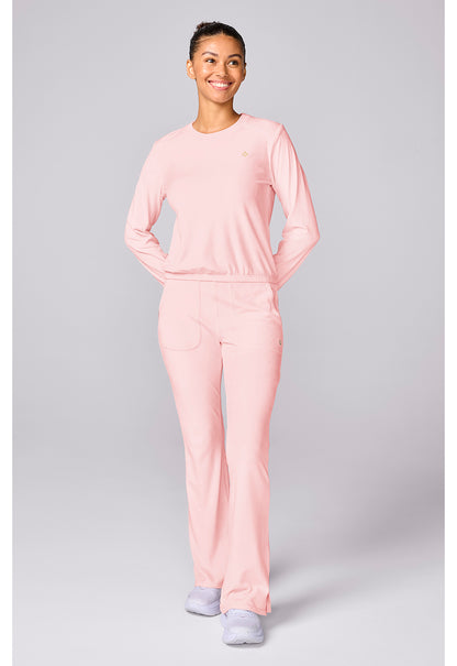 Med Couture LifeStyle Scrubs Velour Pullover MC00046