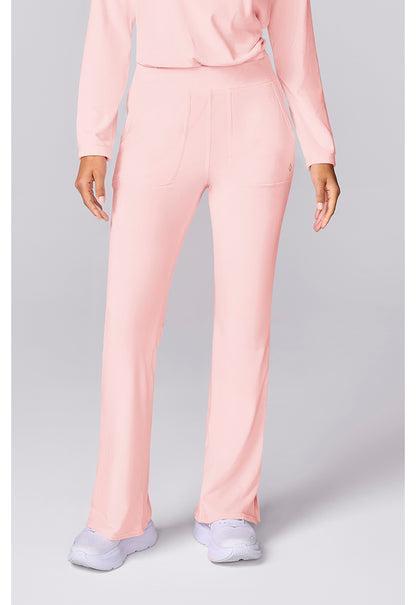 Med Couture LifeStyle Scrubs Velour Flare Leg Pant MC00047