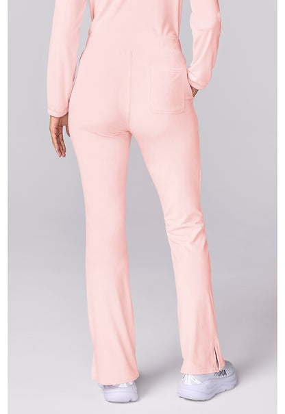 Med Couture LifeStyle Scrubs Velour Flare Leg Pant MC00047