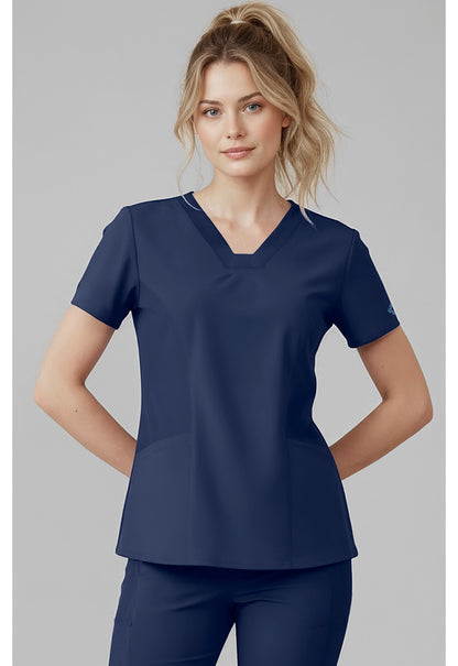 Med Couture Insight Scrubs V Neck Top MC00077