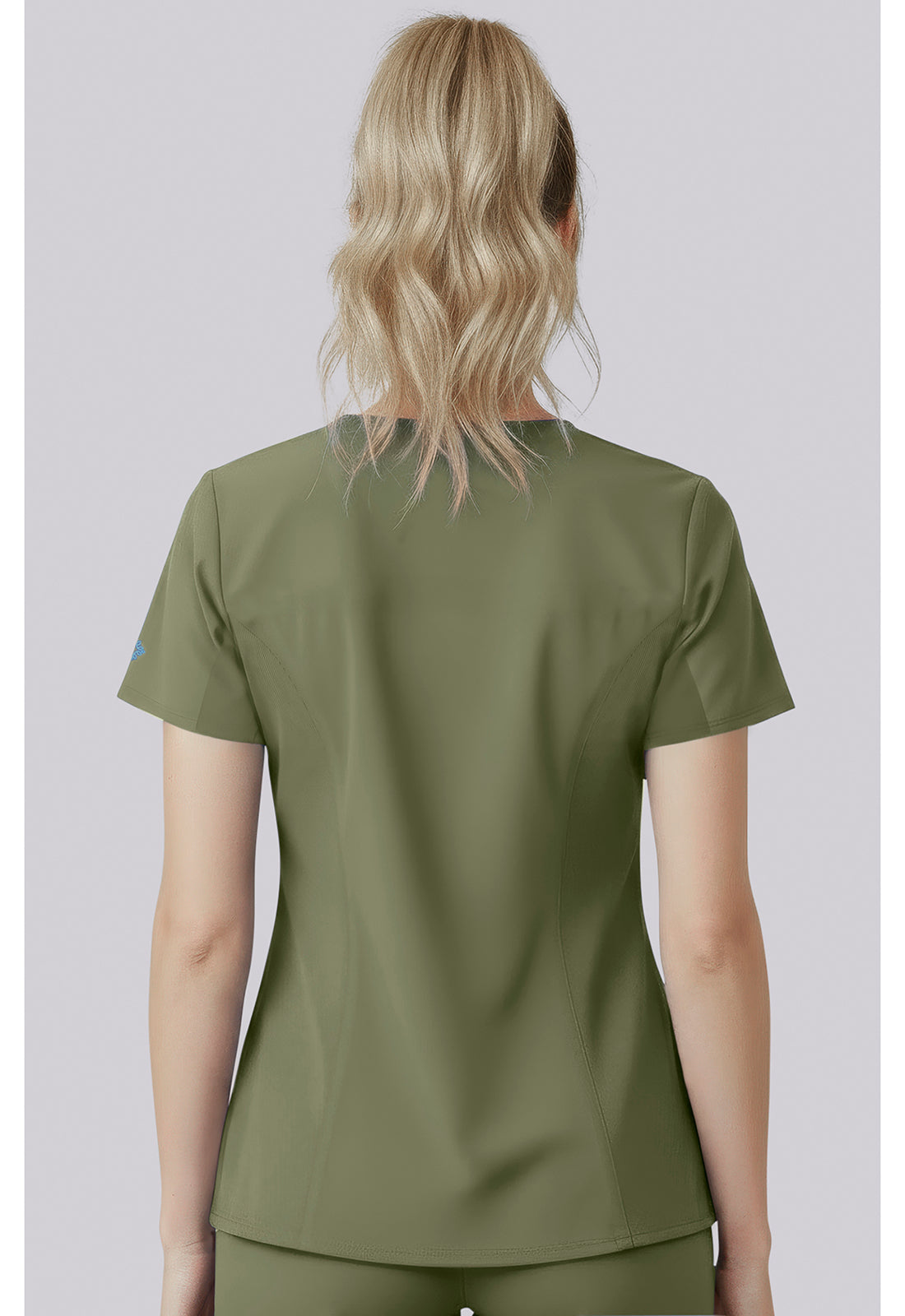 Med Couture Insight Scrubs V Neck Top MC00077