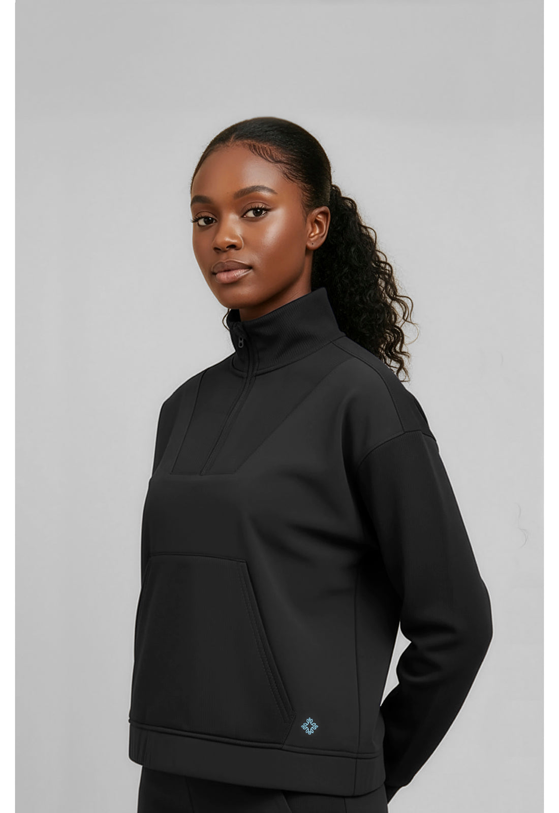 Med Couture Insight Scrubs Half Zip Jacket MC00079