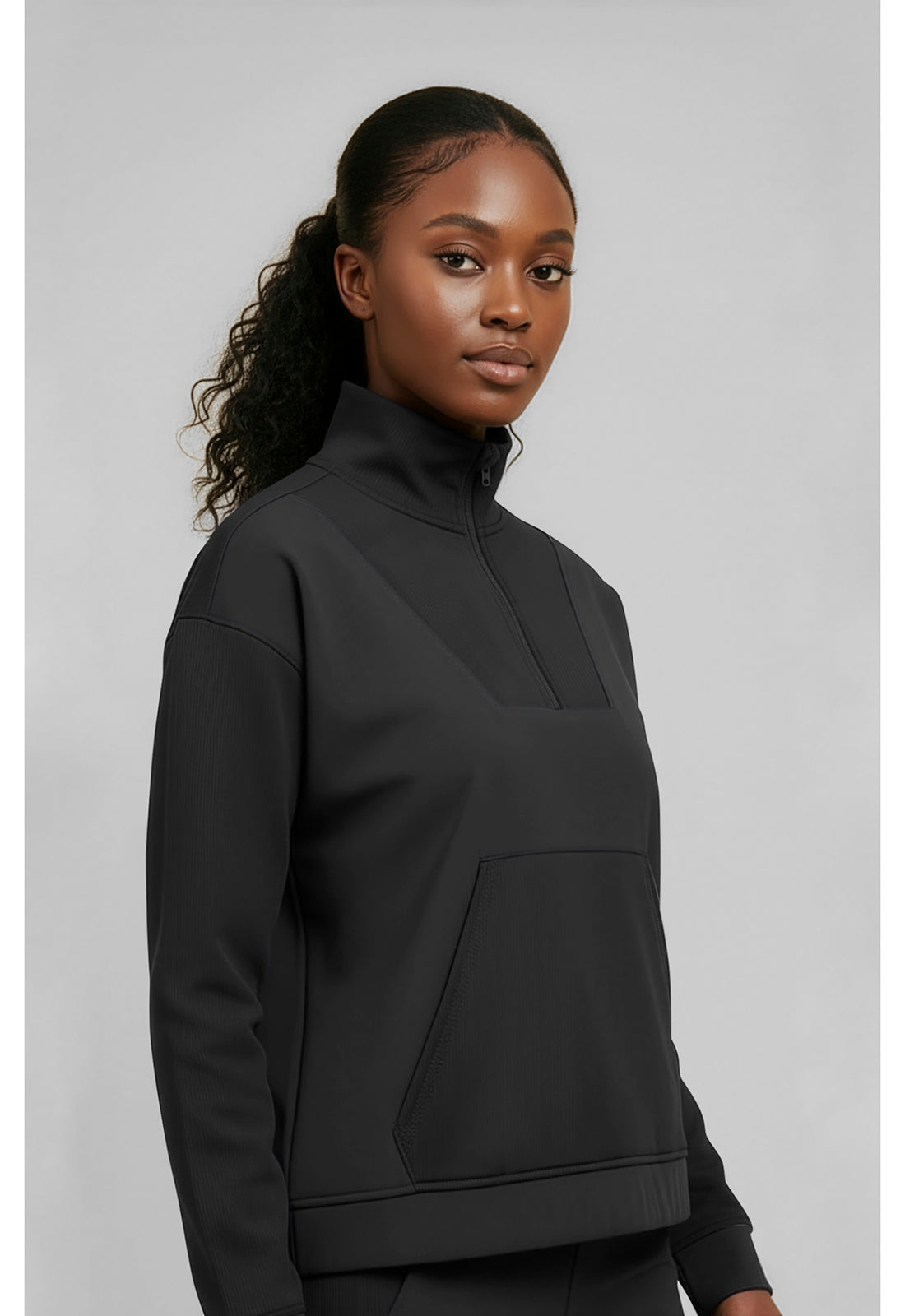 Med Couture Insight Scrubs Half Zip Jacket MC00079