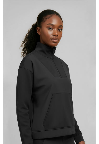 Med Couture Insight Scrubs Half Zip Jacket MC00079