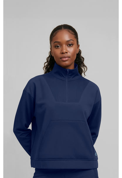 Med Couture Insight Scrubs Half Zip Jacket MC00079