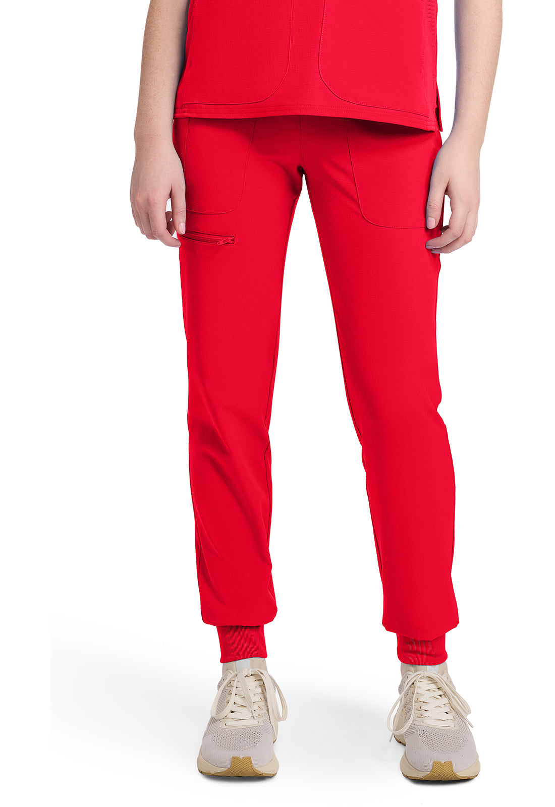 Med Couture AMP Jogger Scrub Pant MC102 in Ciel, Lavender, Solar Flare, Teal, White