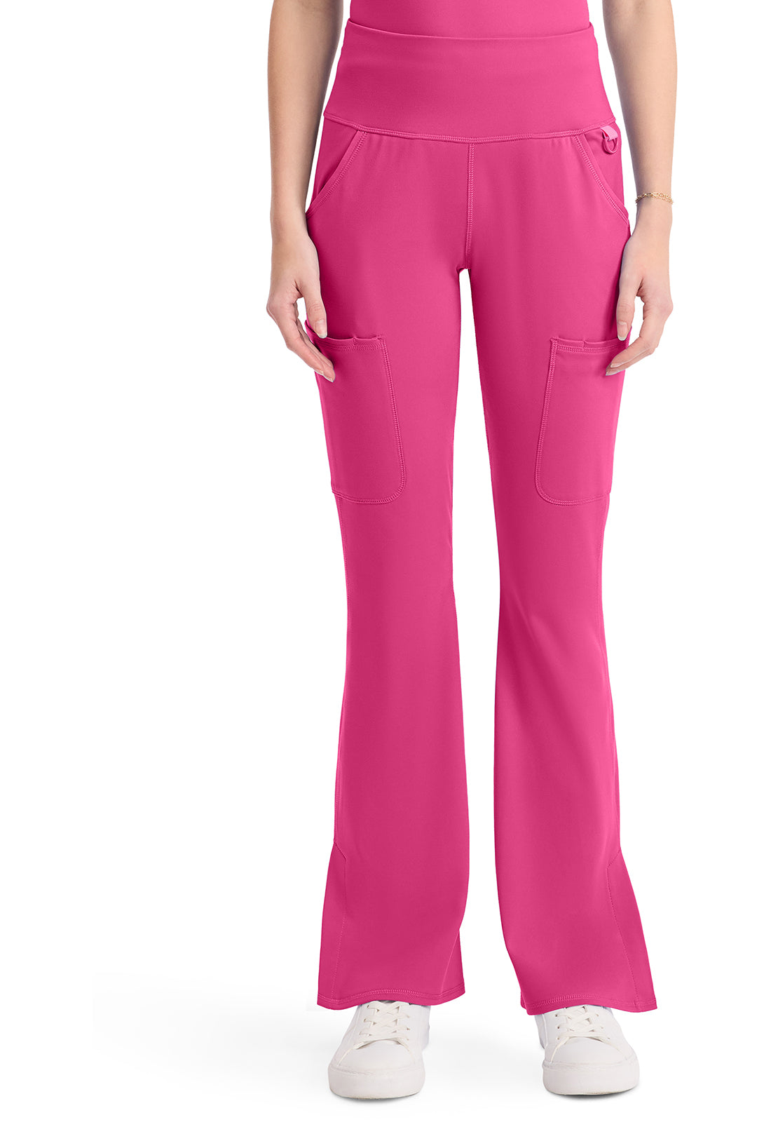 Med Couture Amp Knit Scrubs Flare Leg Yoga Pant MC150P Petite