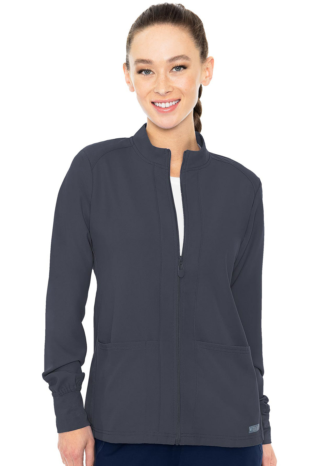 Med Couture Insight Scrubs Warm Up Jacket MC2660