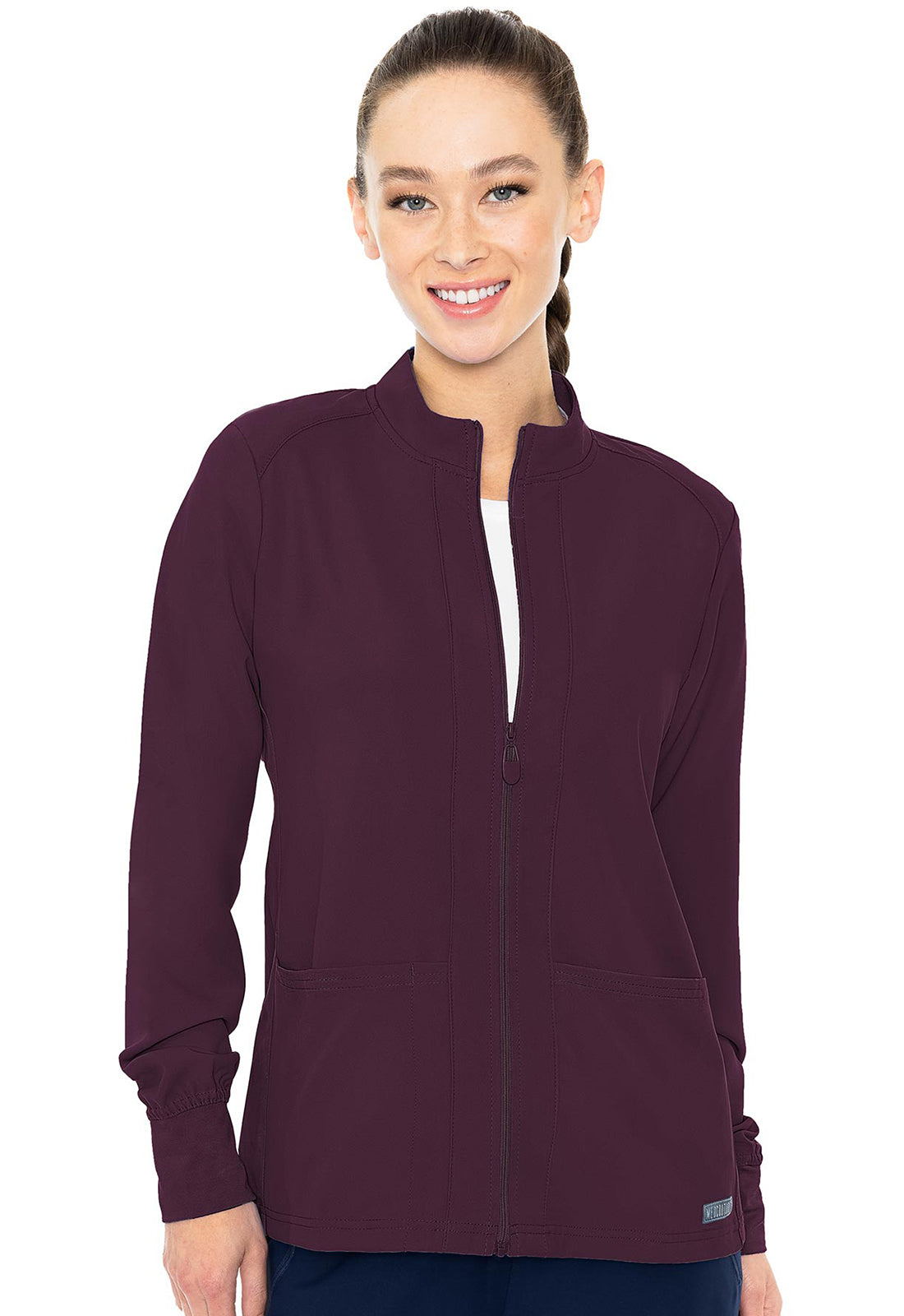 Med Couture Insight Scrubs Warm Up Jacket MC2660