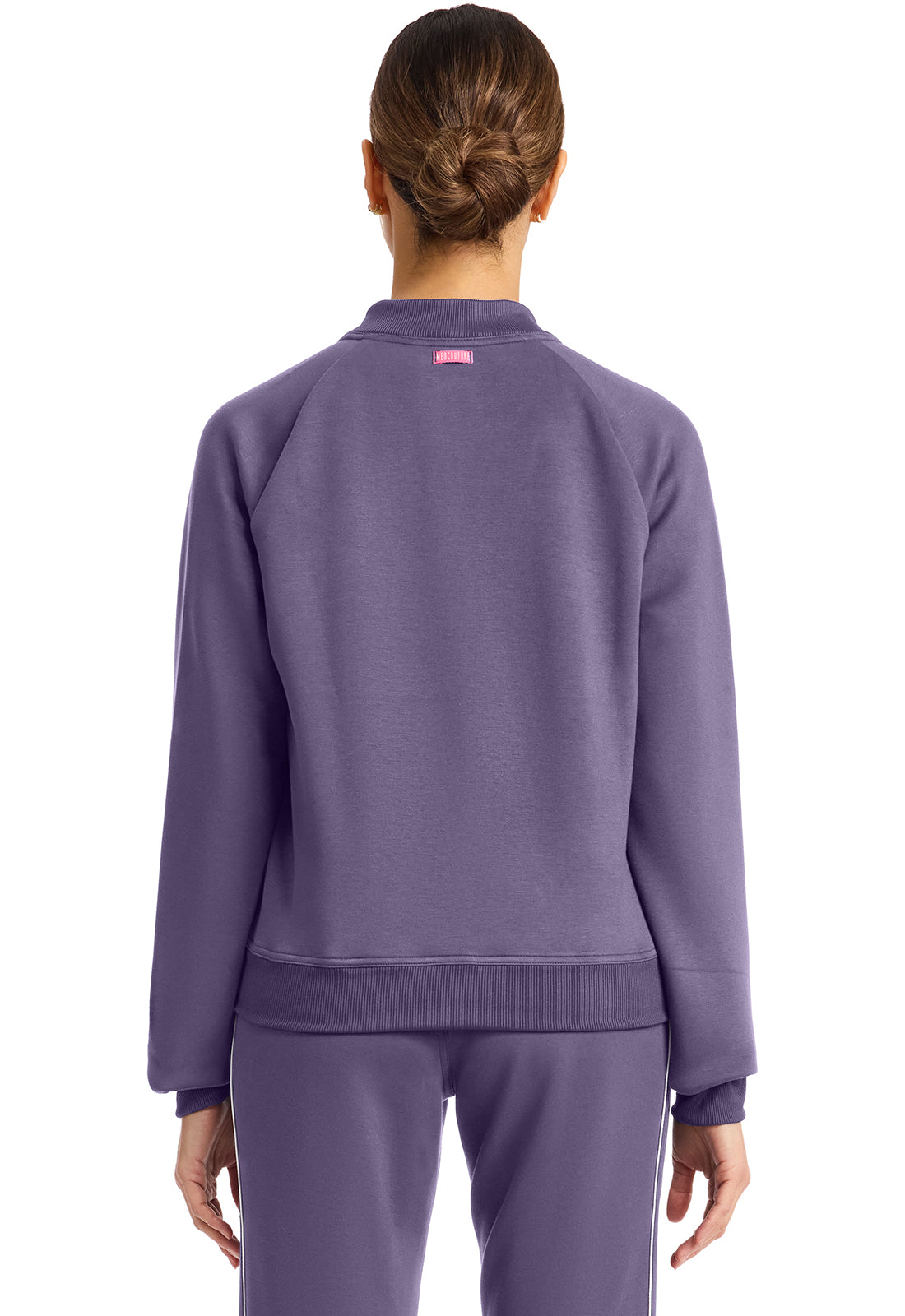 Med Couture Amp Scrubs Scuba Half Zip Jacket MC328