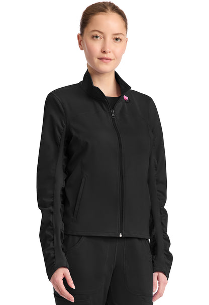 Med Couture Amp Knit Scrubs Warm Up Jacket MC350