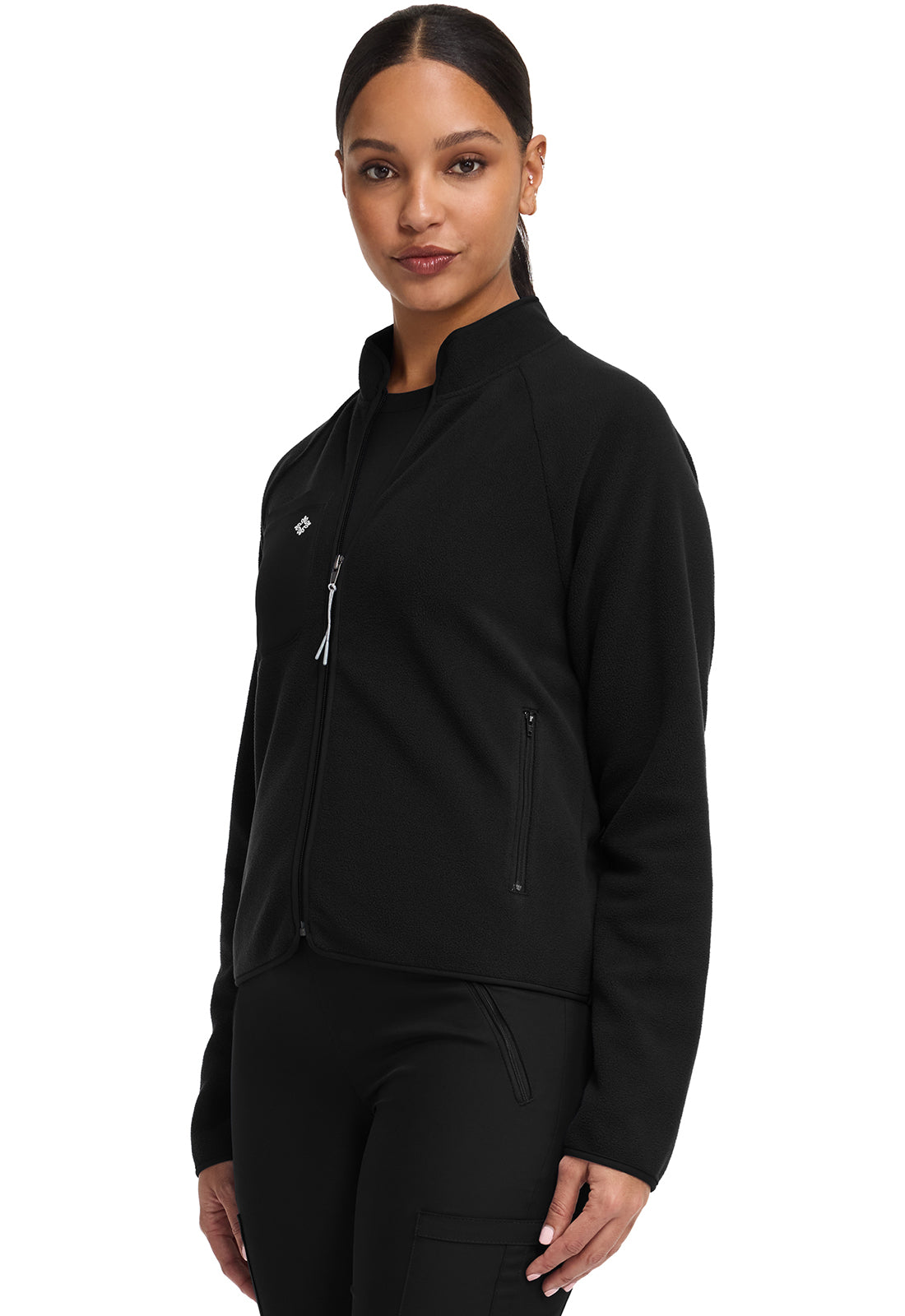 Med Couture Layers Scrubs Performance Fleece Jacket MC384