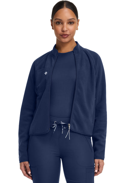 Med Couture Layers Scrubs Performance Fleece Jacket MC384