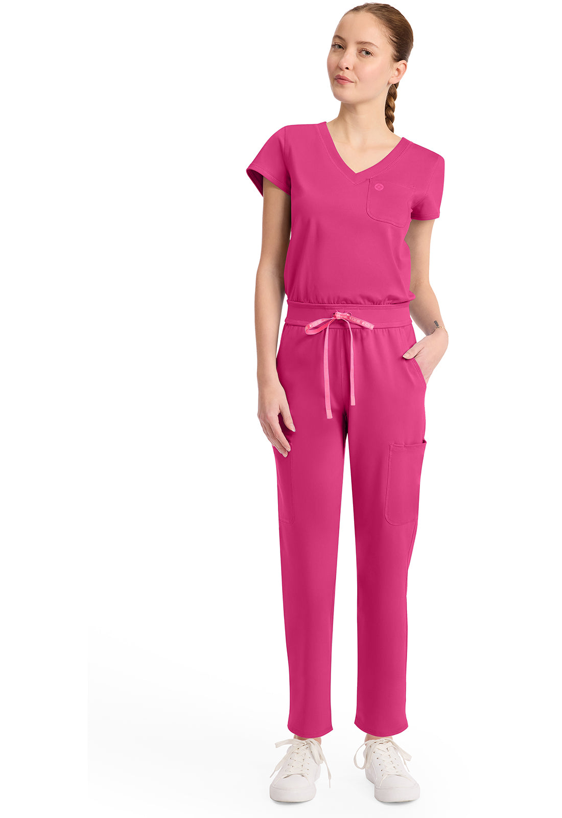 Med Couture Amp Knit Scrubs Jumpsuit MC550