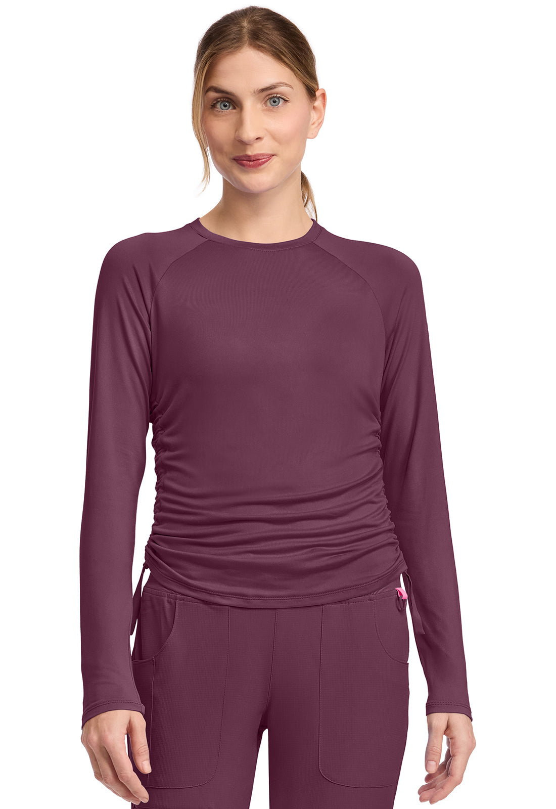 Med Couture Layers Scrub Long Sleeve Underscrub Top MC700