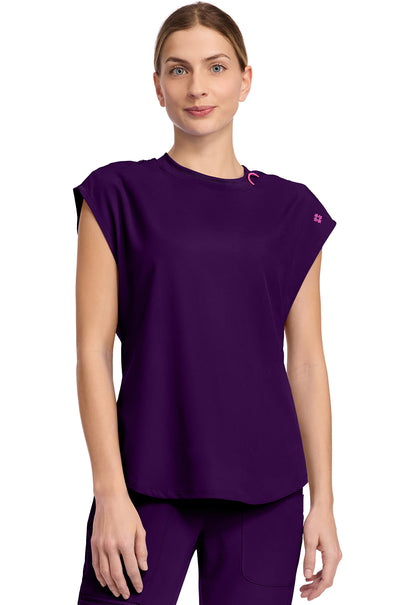 Med Couture Amp Round Neck Scrub Top MC703