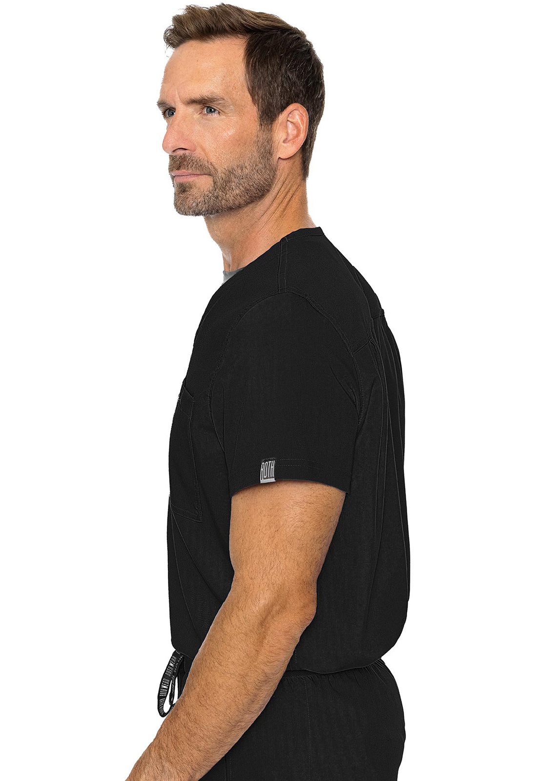 Med Couture Touch Scrubs Men's V Neck Top MC7478