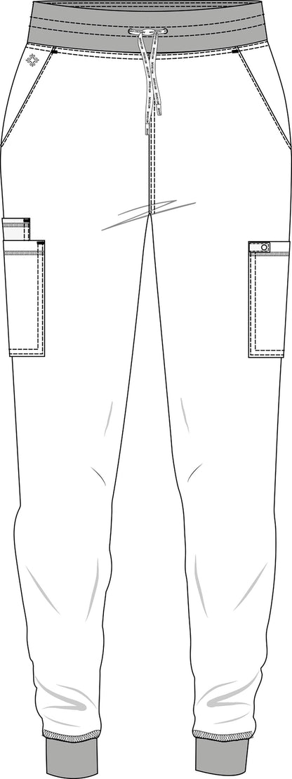 Med Couture Touch Scrubs Double Cargo Jogger Pant MC7705