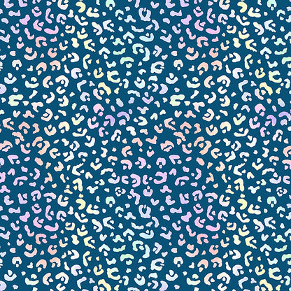 Magical Cheetah Med Couture Print V Neck Scrub Top MC8564 MLCC