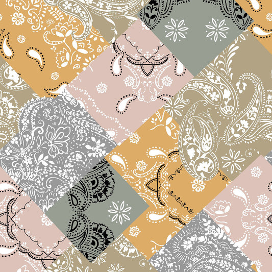 Patch Paisley Dickies Print V Neck Scrub Top DK667 PCPY