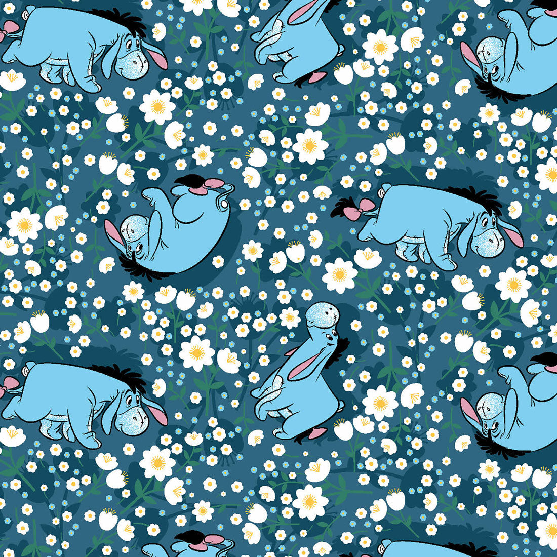 Eeyore Tooniforms Licensed Disney Winnie The Pooh V Neck Scrub Top TF797 PHEF