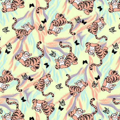 Tigger Tooniforms Disney Winnie The Pooh V Neck Scrub Top TF796 PHWR