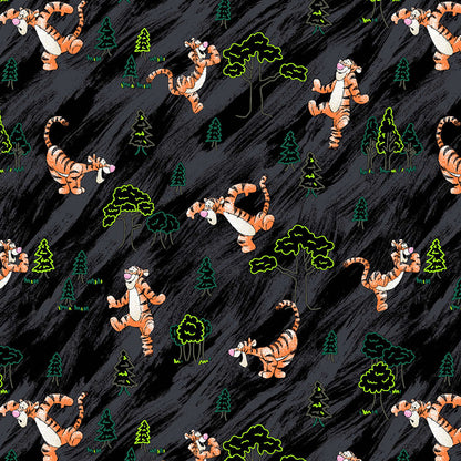 Tigger Tooniforms Licensed Disney Winnie The Pooh V Neck Scrub Top TF797 PHZF