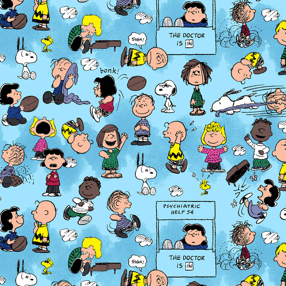 Charlie Brown Tooniforms Licensed Peanuts V Neck Scrub Top TF797 PNEF