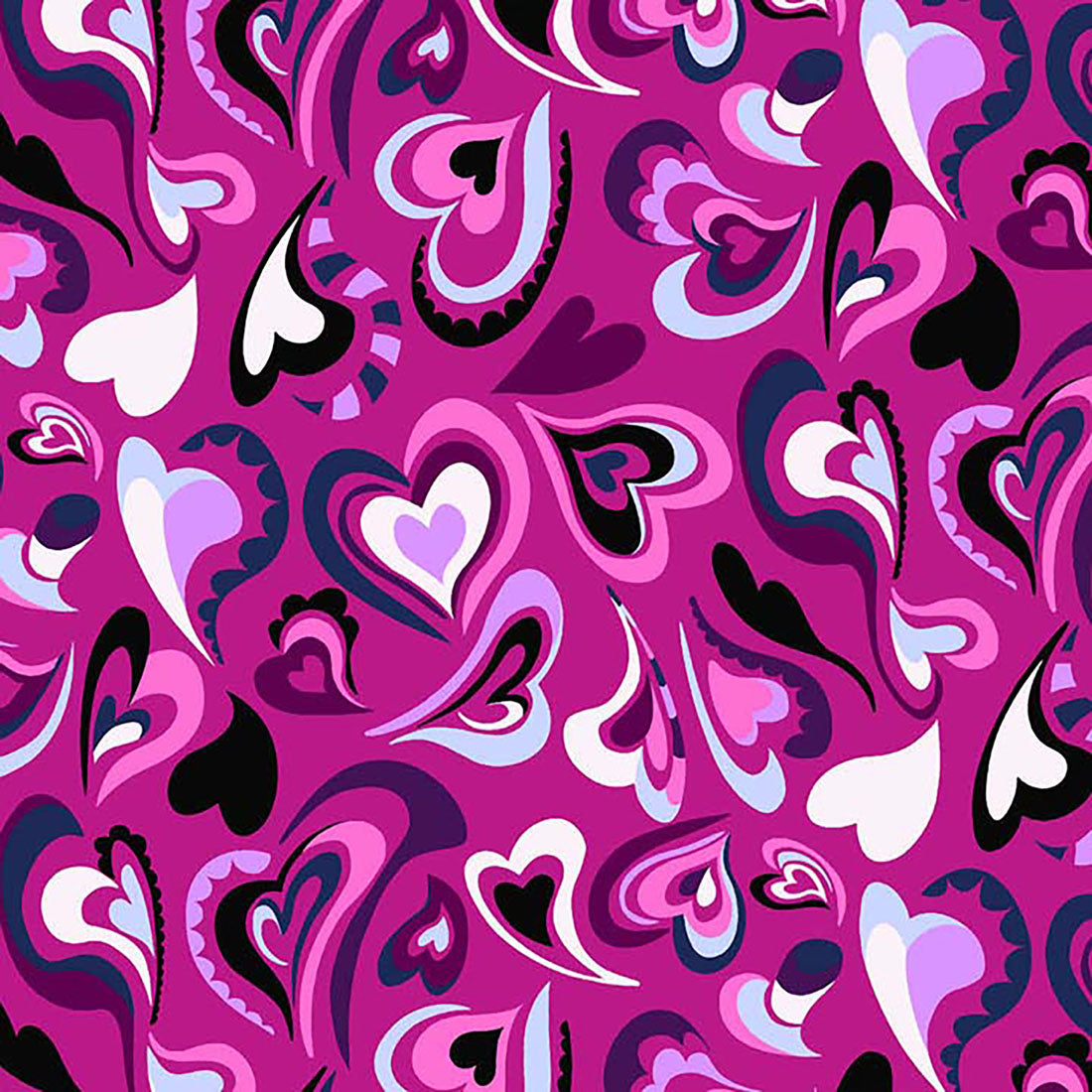 Pretty Hearts Cherokee Print V Neck Scrub Top CK857 PTHT