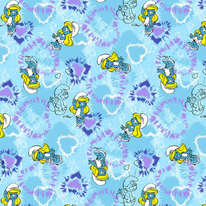 Smurfs Tooniforms Licensed V Neck Scrub Top TF797 SMSV