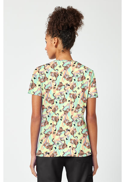 Tigger Tooniforms Disney Winnie The Pooh V Neck Scrub Top TF796 PHWR
