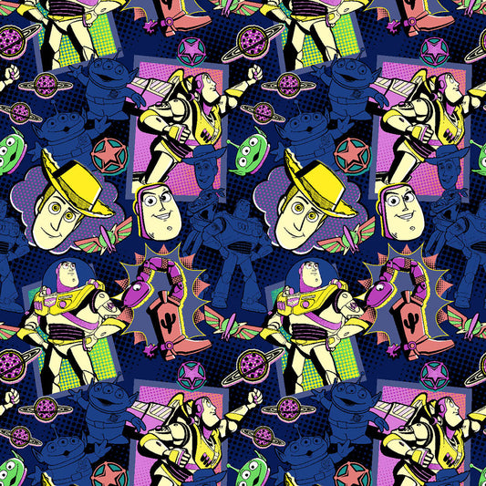 Toy Story Tooniforms Licensed Disney V Neck Scrub Top TF796 TSSC