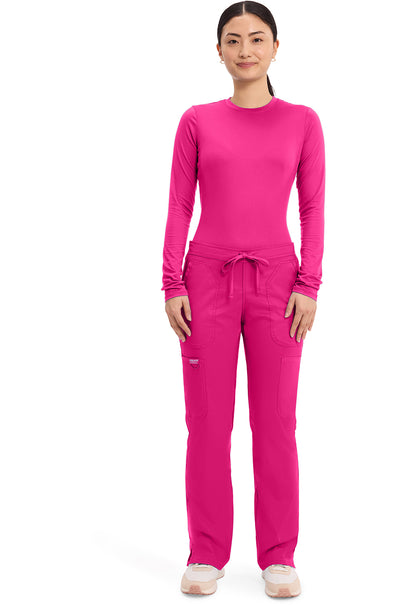 Cherokee WW Revolution Drawstring Scrub Pant WW120 in Black, Electric Pink, Navy, White