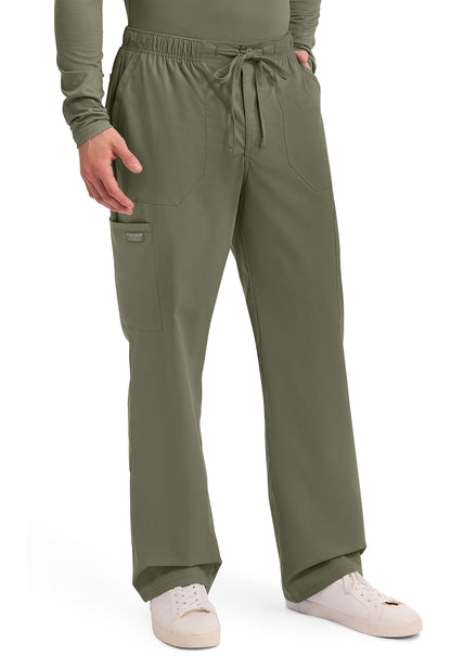 Cherokee WW Professionals Scrubs Men's Drawstring Cargo Pant WW190