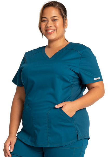 Cherokee WW Revolution Scrubs V Neck Top WW601