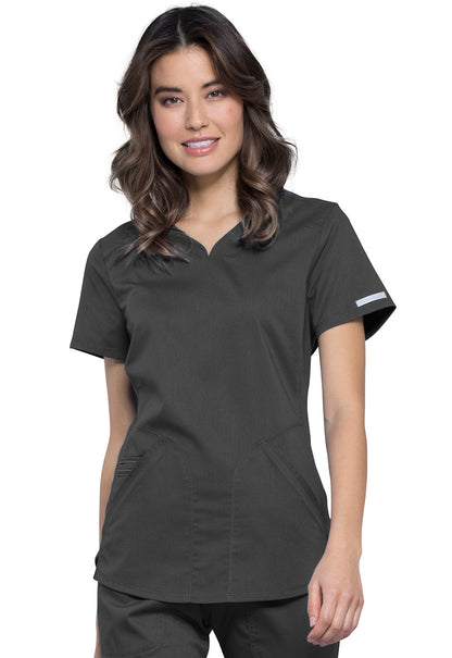 Cherokee WW Revolution Scrubs V Neck Top WW601