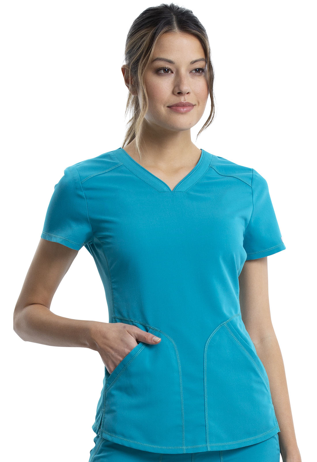 Cherokee WW Revolution Scrubs V Neck Top WW601