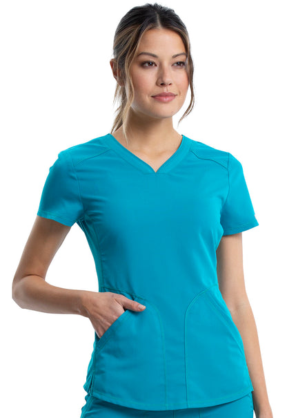 Cherokee WW Revolution Scrubs V Neck Top WW601