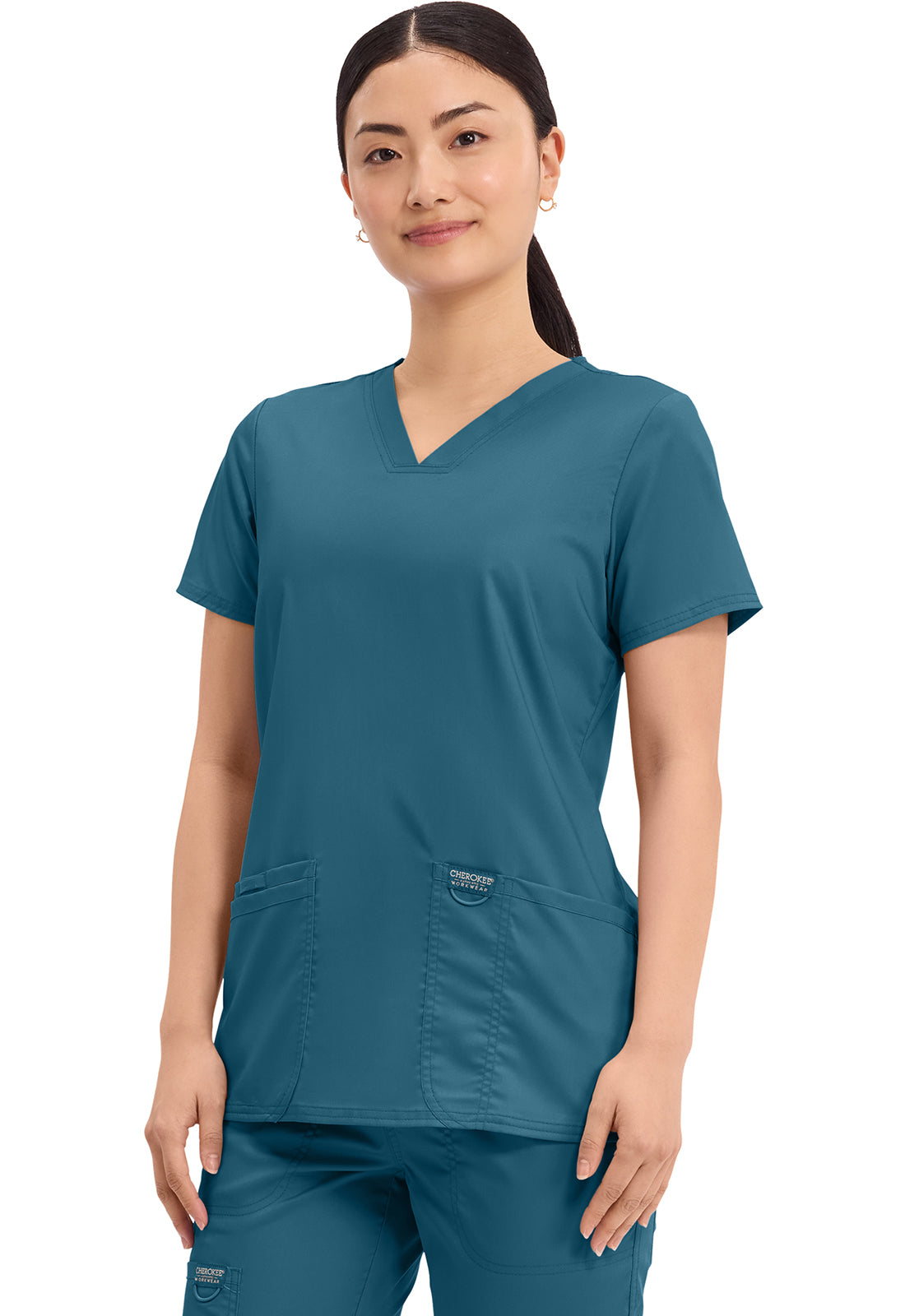 Cherokee WW Revolution Scrubs V Neck Top WW620
