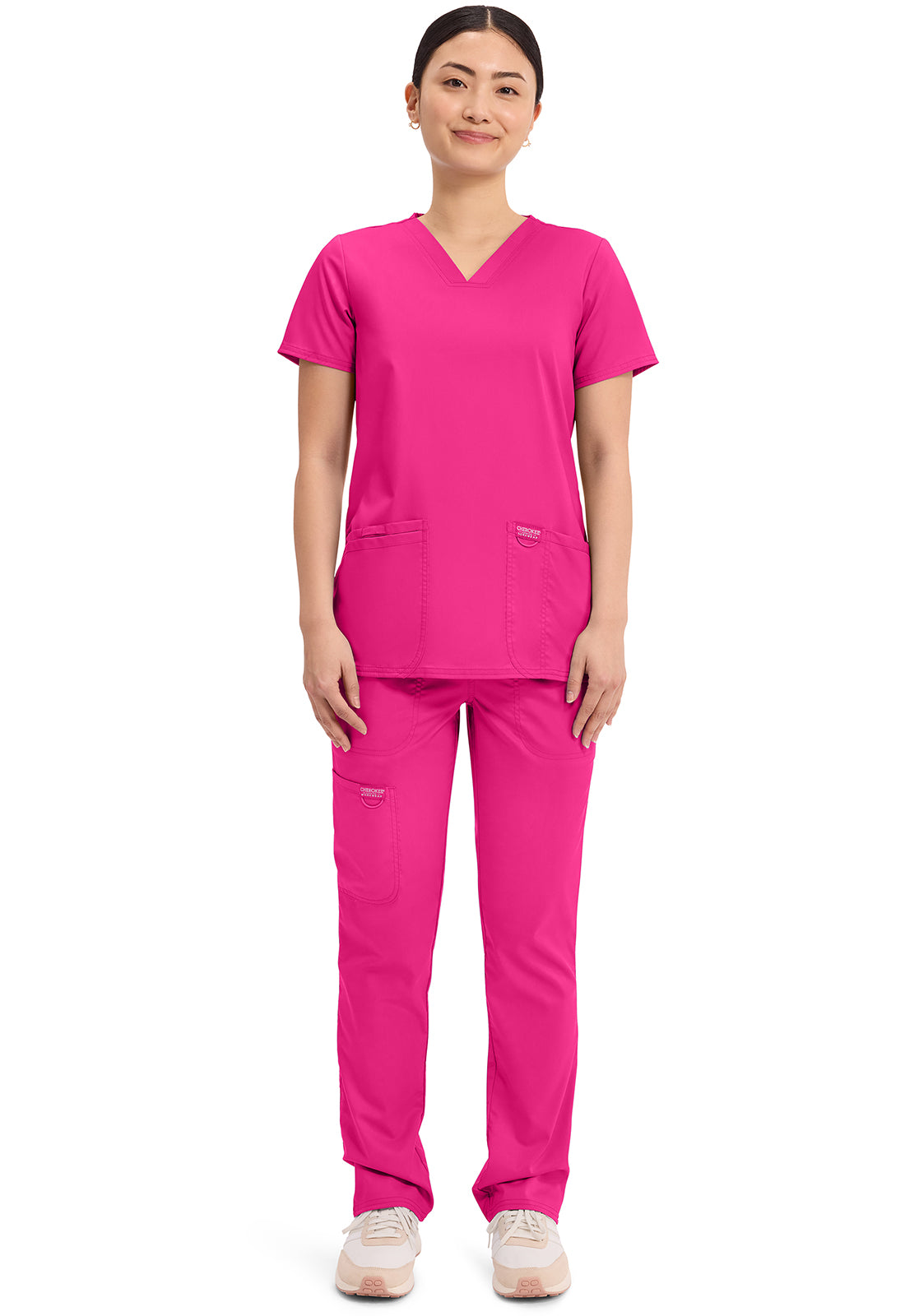Cherokee WW Revolution Scrubs V Neck Top WW620