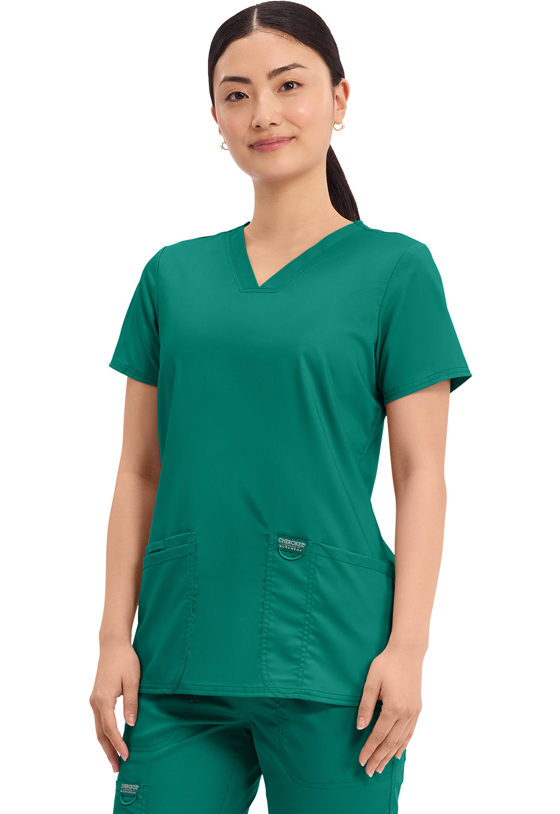 Cherokee WW Revolution Scrubs V Neck Top WW620