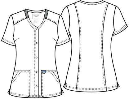 Cherokee WW Revolution Snap Front Top WW622