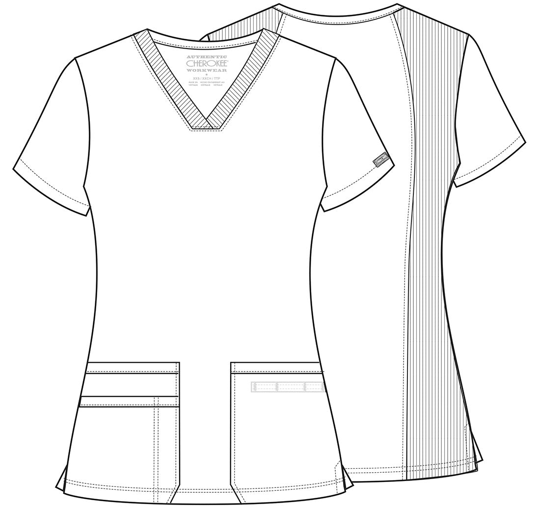 Cherokee WW Originals Scrubs V Neck Top WW645